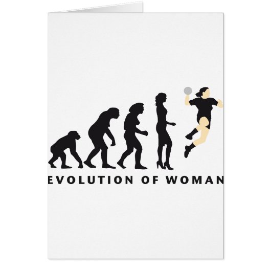 evolution female handball cards (Front)