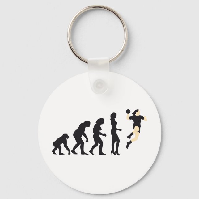 evolution female handball keychain (Front)