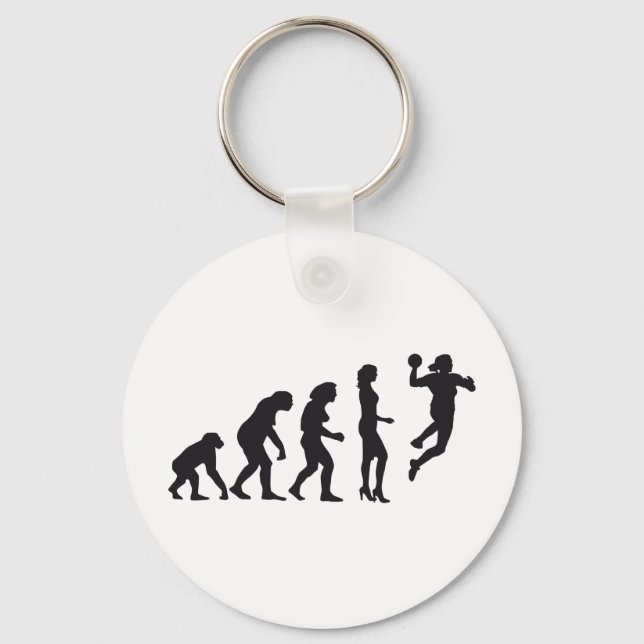 evolution female handball keychain (Front)