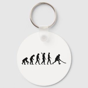 Evolution Field hockey Keychain