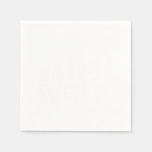 Evolution Fishing Fish Fisherman Angling Fisher Gi Napkins