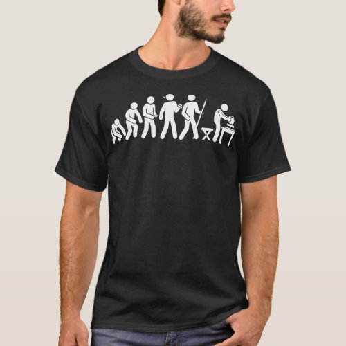 Evolution  Funny Pottery T_Shirt