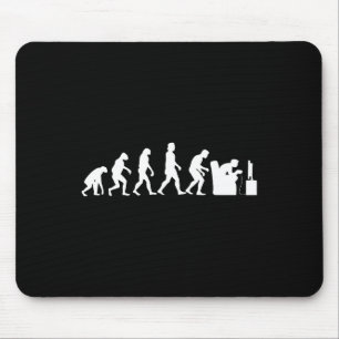 Evolution Funny Retro Video Game Gamer Nerd Gift 1 Mouse Pad