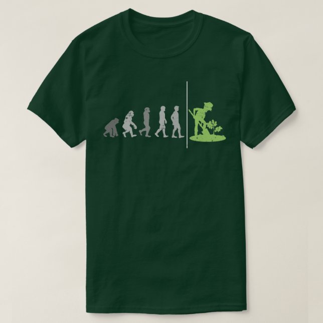 Evolution Gardening T-Shirt (Design Front)