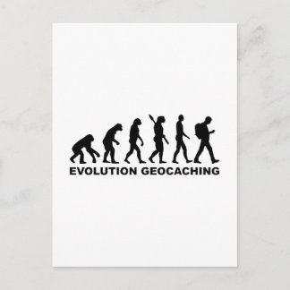 Evolution Geocaching Postcard