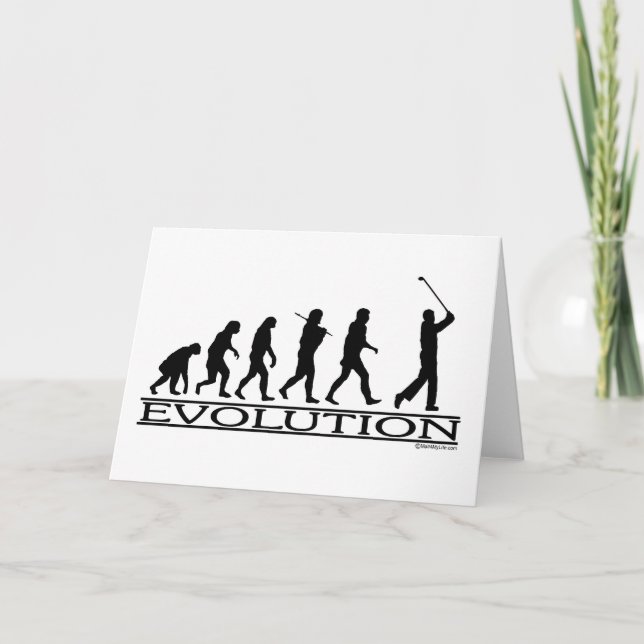 Evolution - Golf - Man Card (Front)