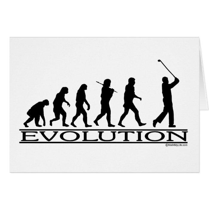 Evolution   Golf   Man Cards