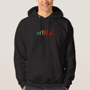 Evolution Graphic Sailboat Captain Sailing Sea Boa Hoodie