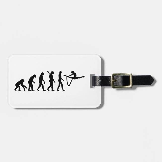 Evolution Gymnastics Luggage Tag (Front Horizontal)