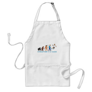 Evolution Handball Comic Style Adult Apron