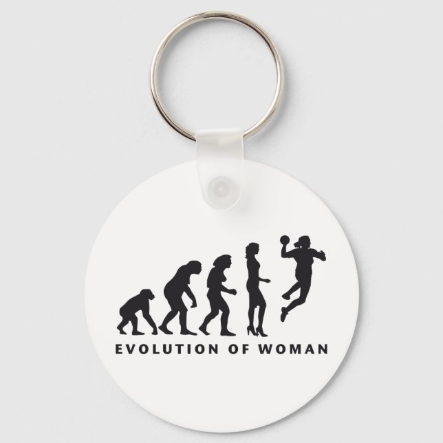 evolution handball keychain (Front)