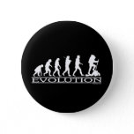Evolution - Hiking Pinback Button