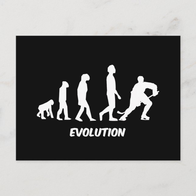 evolution hockey postcard (Front)