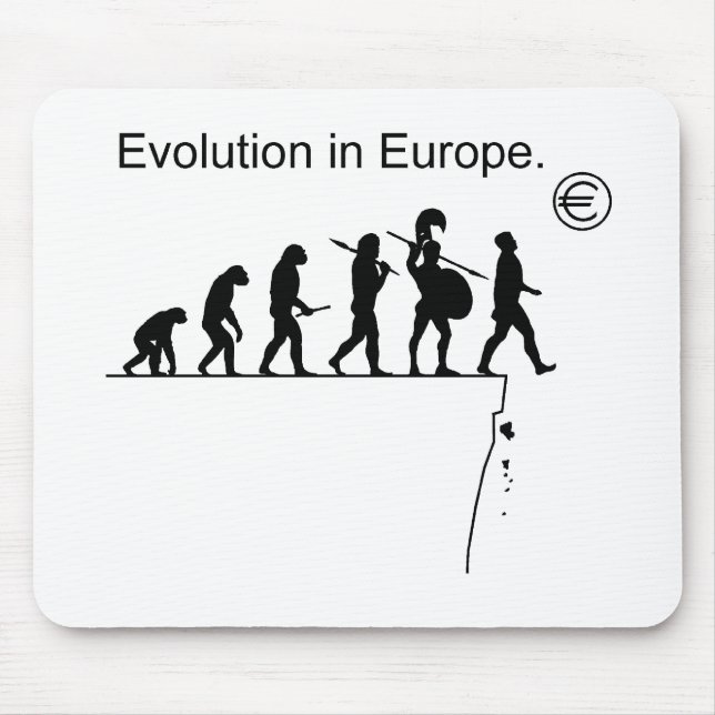 Evolution In Europe Mouse Pad (Front)