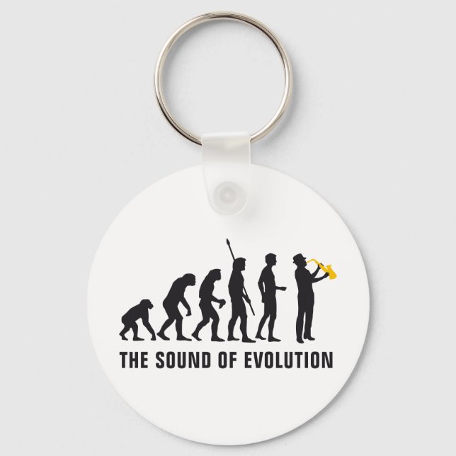 evolution jazz keychain (Front)