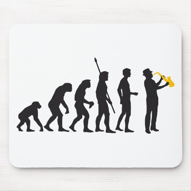 evolution jazz mouse pad (Front)
