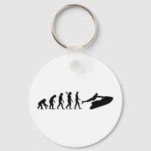 Evolution Jet Ski Keychain