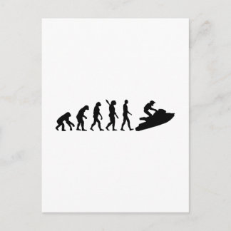 Evolution Jet Ski Postcard