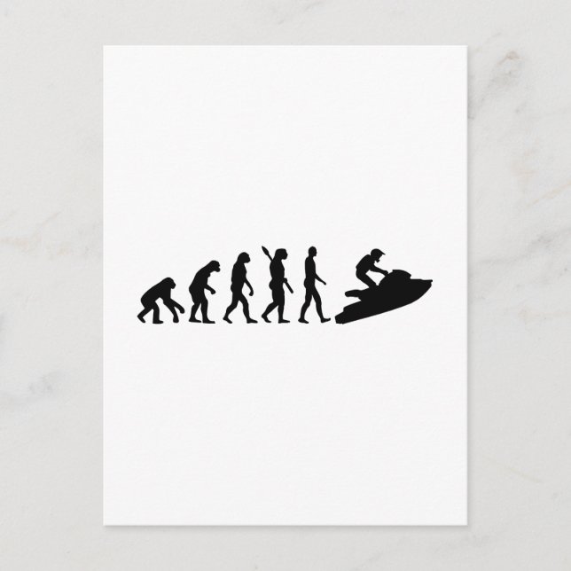Evolution Jet Ski Postcard (Front)