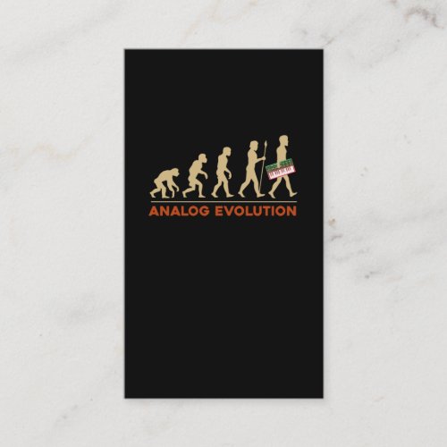 Evolution Keyboard Analog Drum Machine Synthesizer Business Card