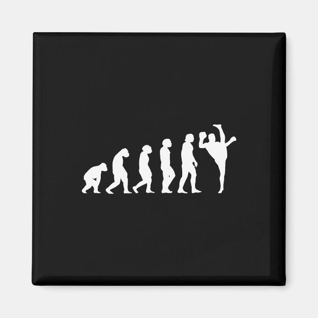 Evolution Kickboxing Kickboxer  Magnet (Front)