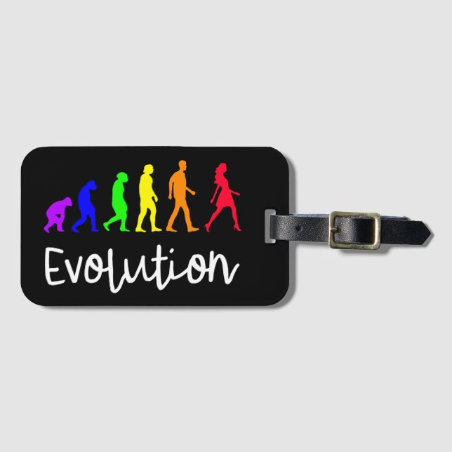 Evolution Luggage Tag (Front Horizontal)