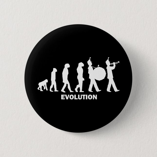 evolution marching band button (Front)