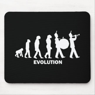 evolution marching band mouse pad