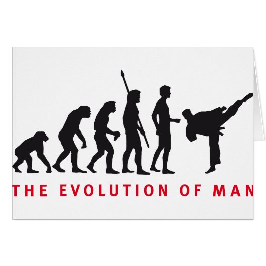evolution martial arts cards (Front Horizontal)