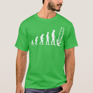 Evolution Mens Windsurfing Funny Gift Idea Long Sl T-Shirt