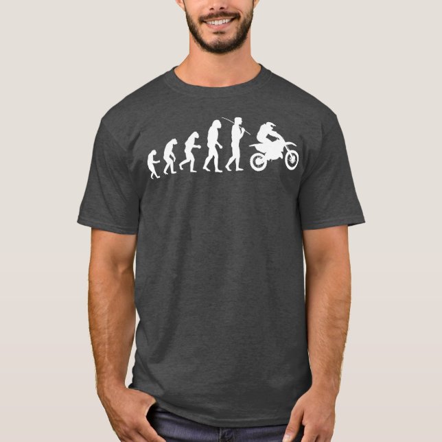 evolution motocross for every motorcyclist T-Shirt (Front)