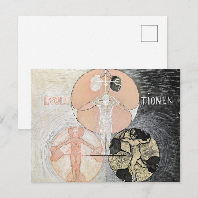 Evolution No. 2 | Hilma af Klint |  Postcard (Front/Back)