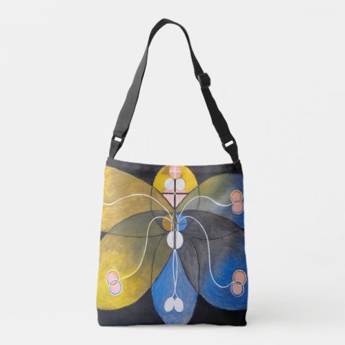 Evolution No 9  Hilma af Klint  Crossbody Bag