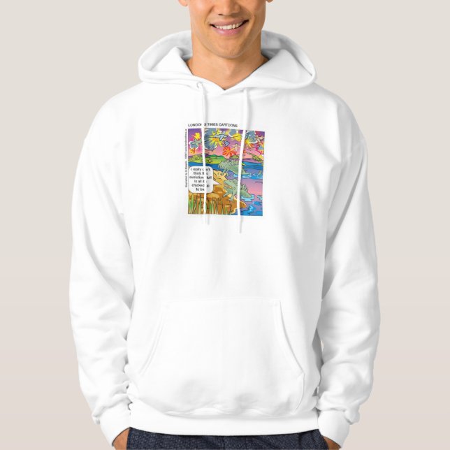 Evolution Not So Great Funny GiftsTees Collectible Hoodie (Front)