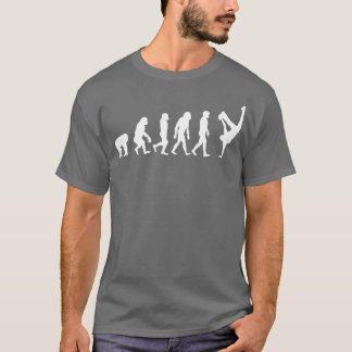 Evolution of a breakdancer Funny Dancing gift T-Shirt