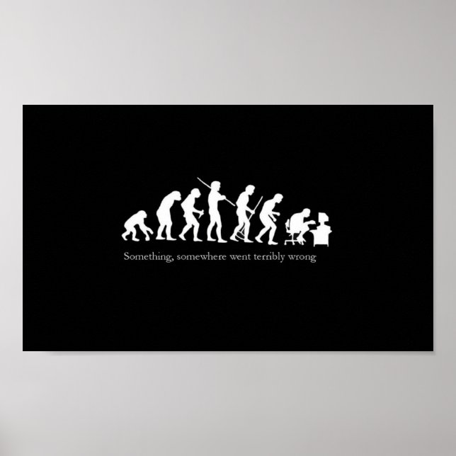 Evolution of a Coder Poster (Front)