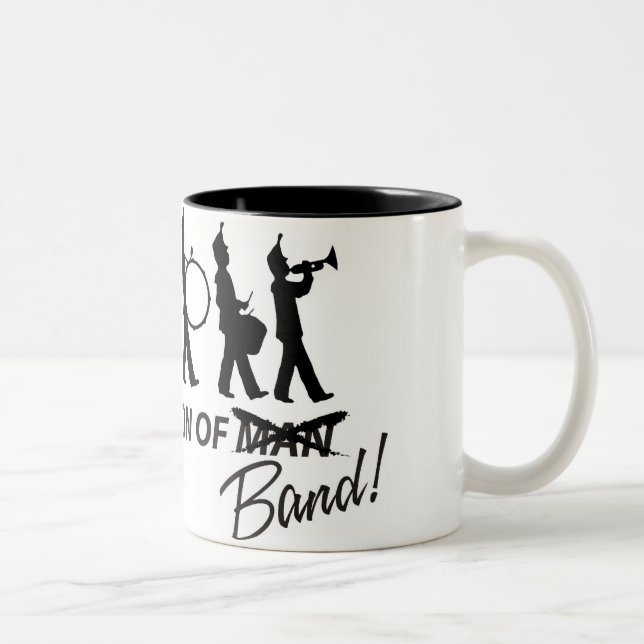 Evolution of Band Two-Tone Coffee Mug (Right)