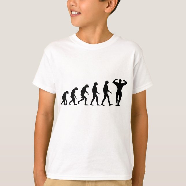 Evolution of Bodybuilding T-Shirt (Front)