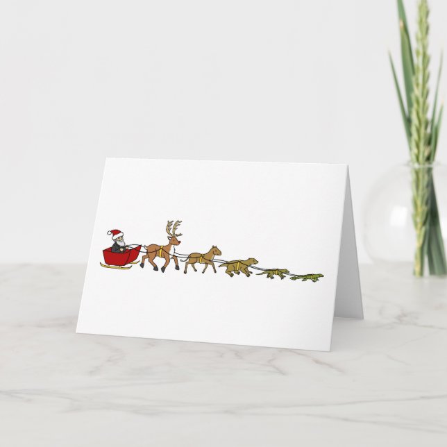 Evolution of Christmas Holiday Card (Front)