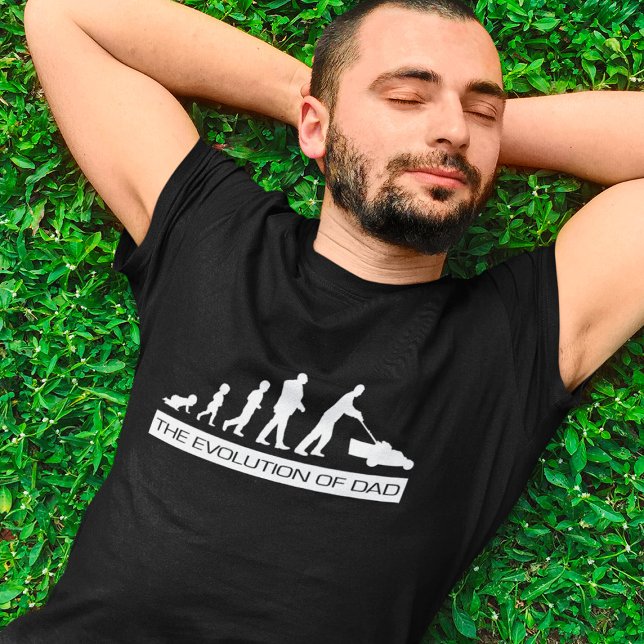Evolution of Dad - Father's Day T-Shirt (Creator Uploaded)