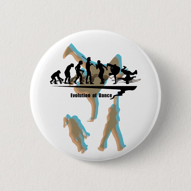 Evolution of Dance Button (Front)