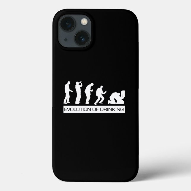 Evolution of Drinking Case-Mate iPhone Case (Back)