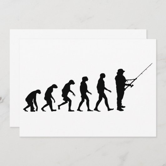 Evolution of Fishing (Front/Back)