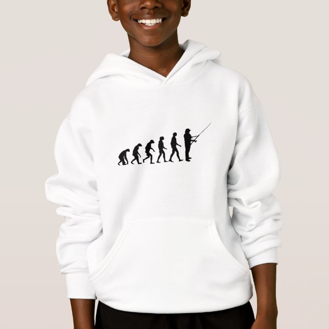 Evolution of Fishing Hoodie (Front)