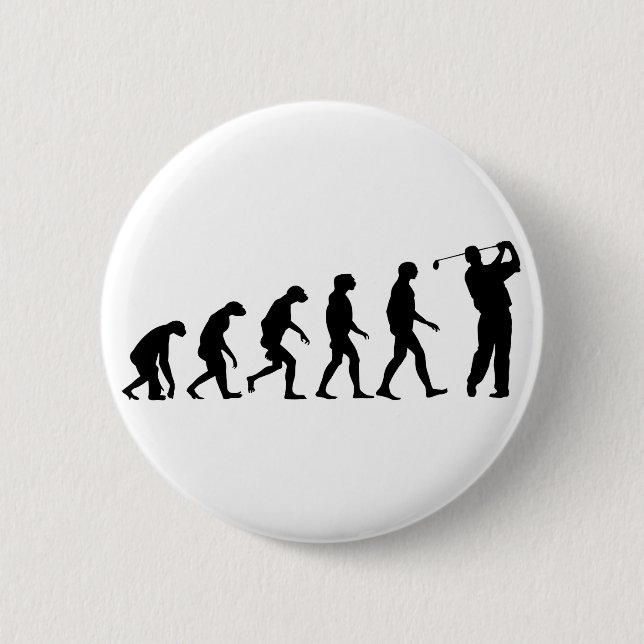 Evolution of Golf Pinback Button (Front)