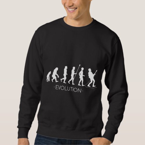 Evolution of Guitarist Shirt Rock Music Guitar Sweatshirt