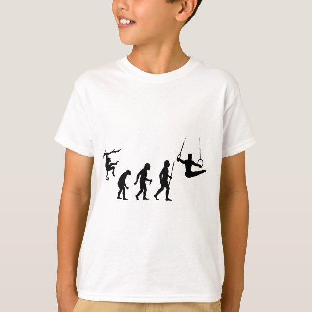 Evolution of Gymnastics T-Shirt (Front)