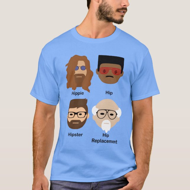 Evolution of hip hip replacement surgery boy T-Shirt (Front)