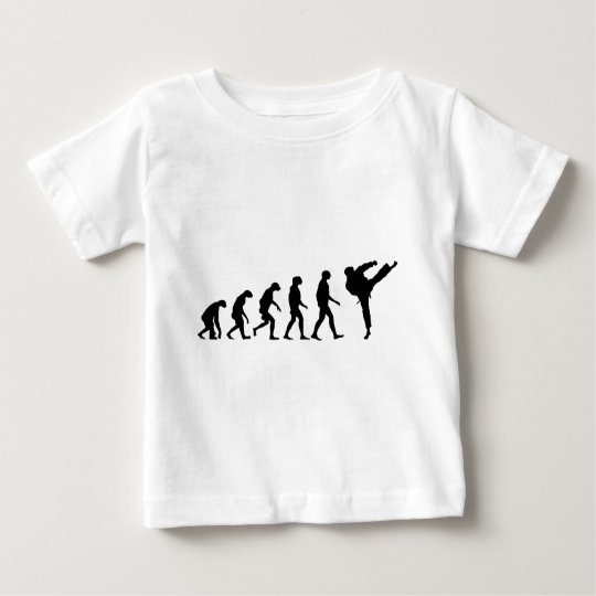 Evolution of Karate Baby T-Shirt