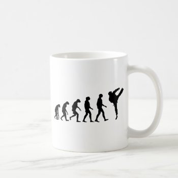 Evolution Of Karate Coffee Mug by TheArtOfPamela at Zazzle